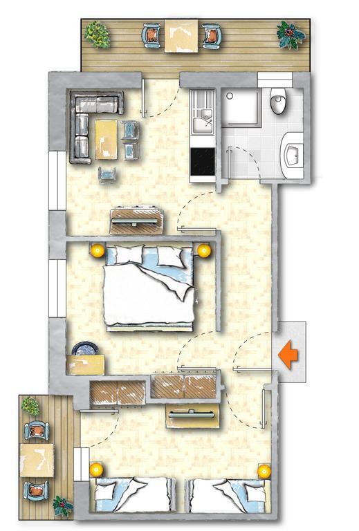 Landhaus Strolz 장크트안톤암아를베르크 외부 사진