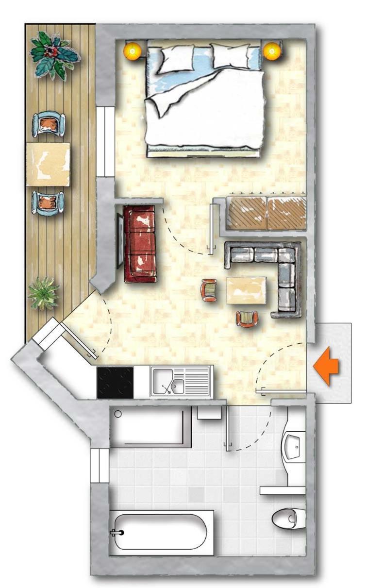 Landhaus Strolz 장크트안톤암아를베르크 외부 사진